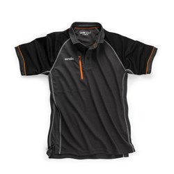 Scruffs Trade Active Polo Shirt Graphite - XX-Large