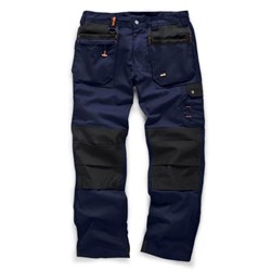 Scruffs Worker Plus Holster Trousers Navy - 30R