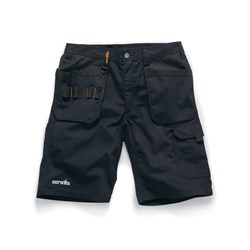 Scruffs Trade Flex Holster Shorts Black - 36W