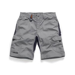 Scruffs Trade Flex Plain Shorts Graphite - 30W