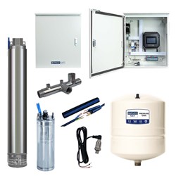 BIA-DRIVEPRO-S4-1/26M - Borehole VFD Kit 25L/Min 163m 750W  240V