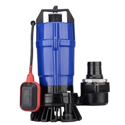 ClayTech Blue SUB10 - Submersible Light Construction Pump with Float 250L/Min 18M 750W 240V