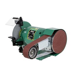 AA362W8 - 8" Industrial Grinder with Linishing Attachment, 915 x 50mm