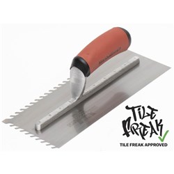 MTLF1411SD - LayFlat™ Notched Trowel, 6mm notches -279mm x 114mm