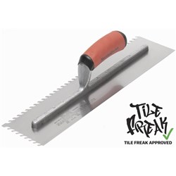 MTLF1416SD - LayFlat™ Notched Trowel, 6mm notches -406mm x 102mm