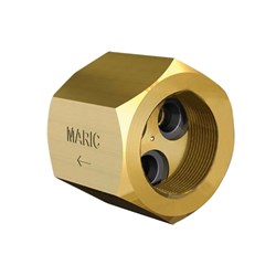 MARIC VALVE 28LPM 20MM BRASS  BSP FCV-B20FF28