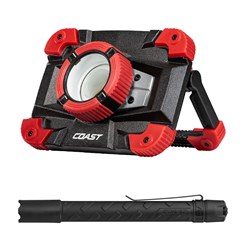 COAWLR1-P - Coast Portable Rechargeable Work Light PLUS Polysteel Penlight