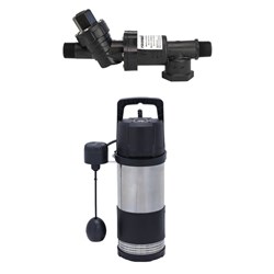 RS6-AUTOSUB - Rainsaver MK6 Pump Kit with Submersible Auto Sub Pump 100L/Min 46M 750W