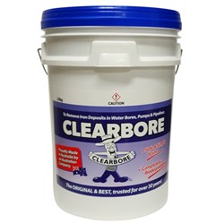 CLEARBORE - 20kg - Water Bore & Pump Cleaner