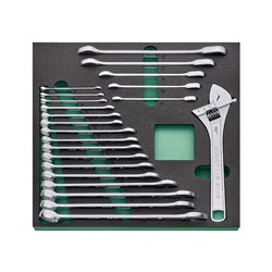 Stahlwille TCS 4 821/22 - 96830267 - 22 Piece Combo Spanner Set in TCS Inlay