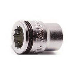 KO2455AS-1/4 - Koken 1/4"  Drive X 1/4" - Nut Grip Socket 12Pt AS