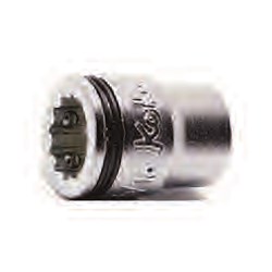 KO2455AS-11/32 - Koken 1/4"  Drive X 11/32" - Nut Grip Socket 12Pt AS