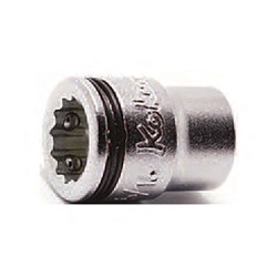 KO2455AS-9/16 - Koken 1/4"  Drive X 9/16" - Nut Grip Socket 12Pt AS