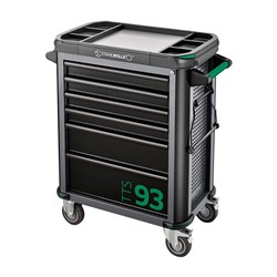 Stahlwille TTS/93 - 81200154 -7 Drawer Tool Trolley - Black/Green