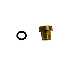 Atlas Filtri ATL-BRASSPLUG1/8 Brass Plug with O-Ring to suitBig F Pro 10" or 20" Big Housings