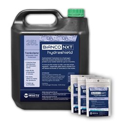 HydraShield Rainwater Tank Purifier - 25L + 3x HydraShield Rainwater Tank Test Strips - 10 Pack
