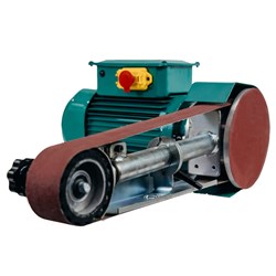 Abbott & Ashby 2HP Bench-Mounted Belt Grinder with NVR Switch - 1,220 x 50mm(48 x 2") Belt