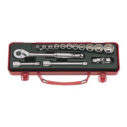 Ko-ken KO3252M 15 Piece 3/8" Drive Metric Socket Set