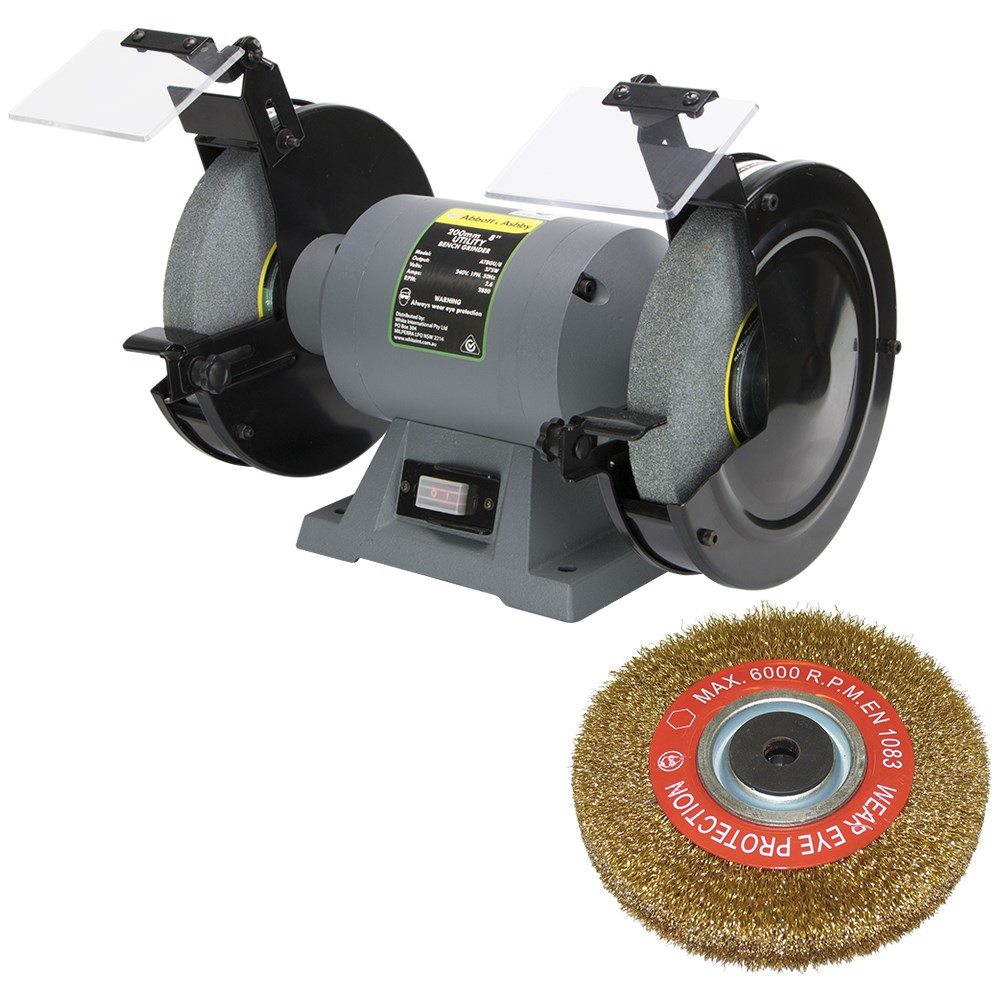 Harbor Freight Tools Bench Grinder/Buffer Product Manual Free Download