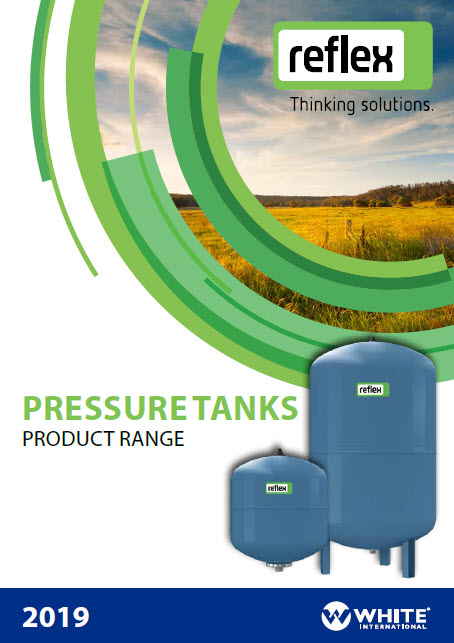 Reflex Pressure Tanks Product Range Brochure