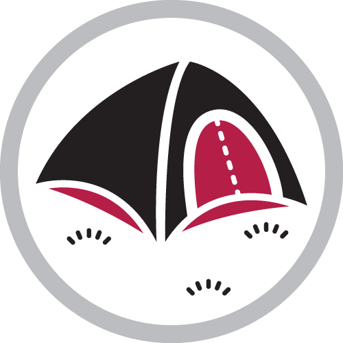 Camping and recreation icon