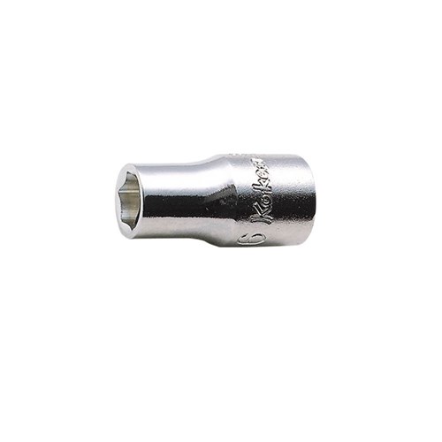 SOCKET 1/4DR X 12MM 6PT