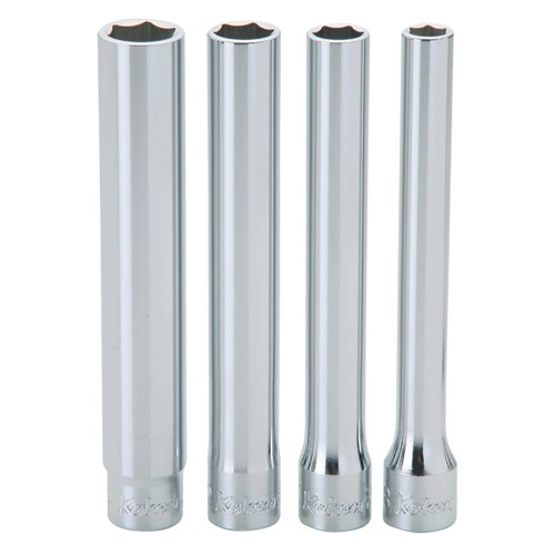 SOCKET EXTRA DEEP 3/8DR - SET OF 4 PCS.