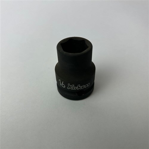 KO14401M16 1/2DR THIN WALL IMPACT SOCKET 16MM KO14401M16