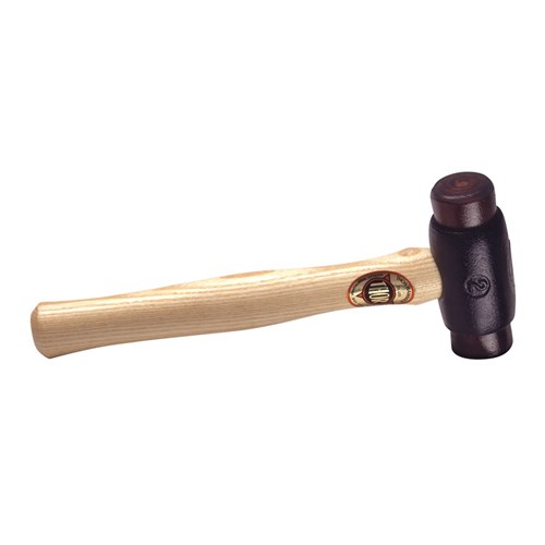 285G (3/4LB) RAWHIDE HAMMER #A 25MM FACE WOOD HANDLE TH08