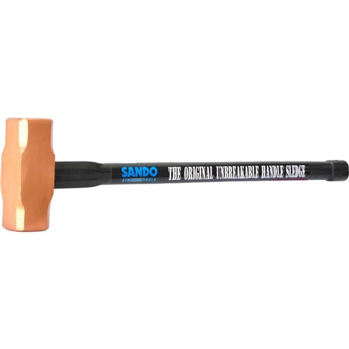 SDSLDG/8-30C - Sando Copper Face Sledge Hammer 8lb with Unbreakable Handle