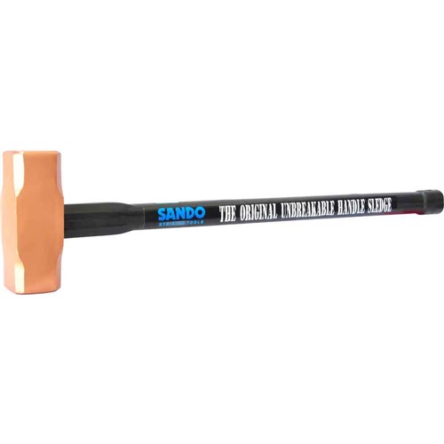 SDSLDG/14-30C - Sando Copper Face Sledge Hammer 14lb with Unbreakable Handle