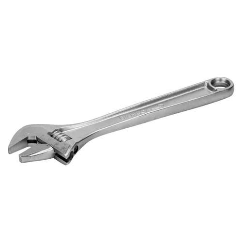 BAH8074C - Adjustable Wrench, Chrome, 380mm