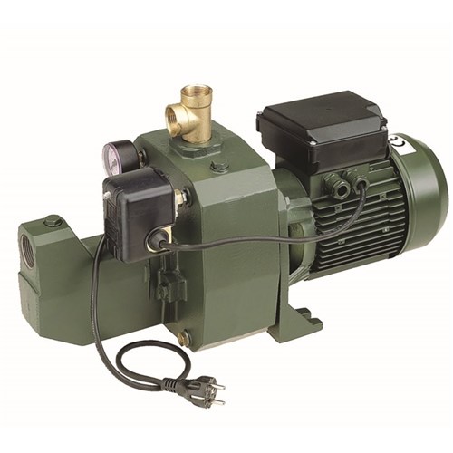 DAB-151MP - PUMP SURFACE MOUNTED CAST IRON WITH PRESSURE SWITCH 75L/MIN 61M 1.1KW 240V