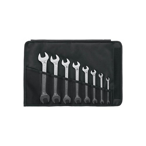 8PC DBL OPN END SPANNER SET SRS #10 (6 X 7MM - 20 X 22MM) SW10/8 - 96400305