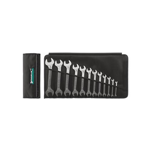 11PC DBL OPEN END SPANNER SET 1/4