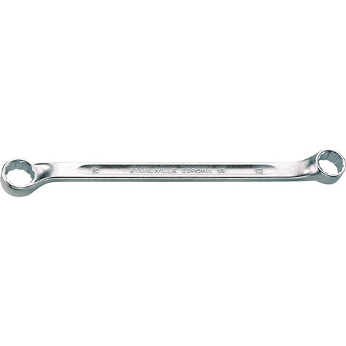17MM X 19MM DBL END RING SPNNR SHALLOW OFFSET 250MM LONG SW23 17X19 - 41071719