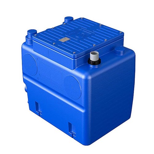 ZEN-BLUEBOXGRBLUE150M - PUMP COLLECTING STATION 250L WITH ZEN-GRBLUEP150/2/G40HMG FITTED