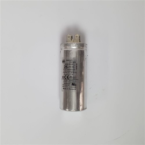 25UF 450V 4 PRONG CAPACITOR SUIT TESLA TES-25-23 450 P2 45x98 DF