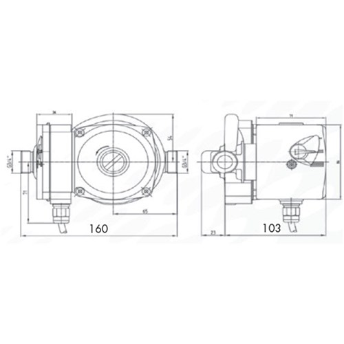 BIA-C1509-160 - BIANCO HOT WATER BOOSTER PUMP