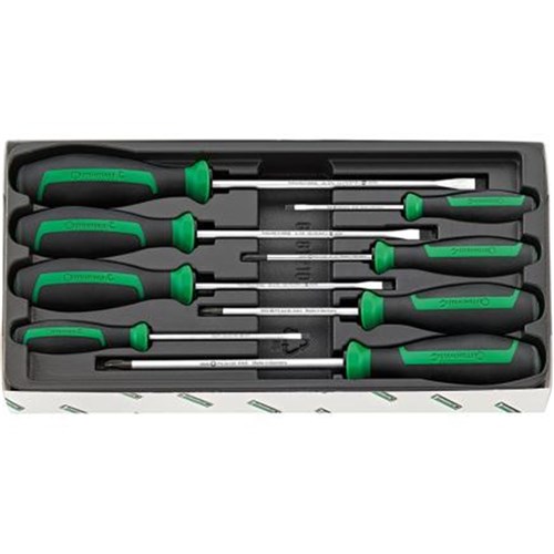 8PC DRALL+ SCREWDRIVER SET 5 SLOT / 3 PHILIPS HEAD SW4692/8 - 96469215