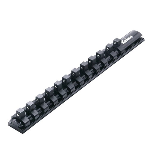 KORSAL300-3/8X12 - MAGNETIC SOCKET RAIL 3/8 SQ DR X 12 SOCKET HOLDERS