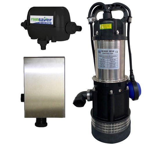 RS4E-B42ACMPCXH - Rainsaver MK4E & Multistage Pump with SK13BA controller in a stainless steel enclo