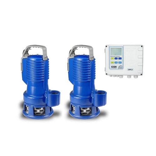 Zenit Twin DR Blue P200M and ICON DPC1-22S controller with transducer - KIT