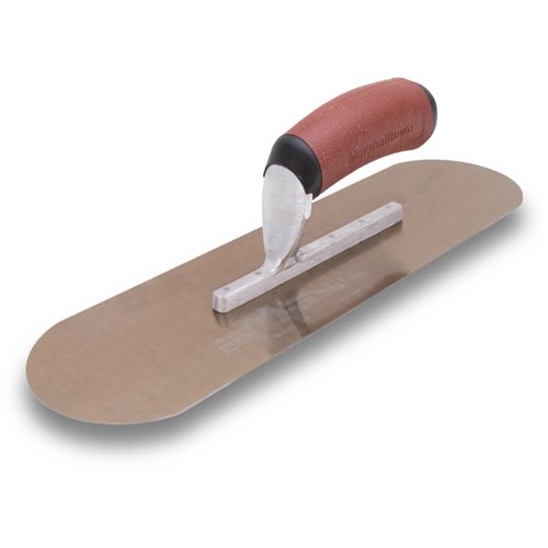 MTSP10GSDC - Golden Stainless Steel Pool Trowel with DuraCork Handle - 254mm x 76mm