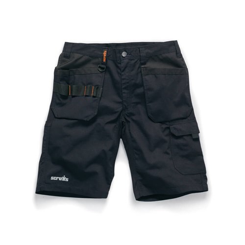 Scruffs Trade Flex Holster Shorts Black - 34W