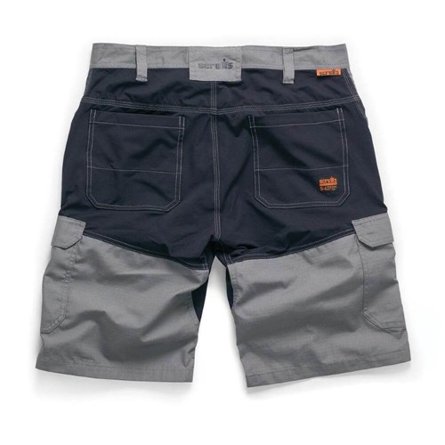 Scruffs Trade Flex Plain Shorts Graphite - 34W