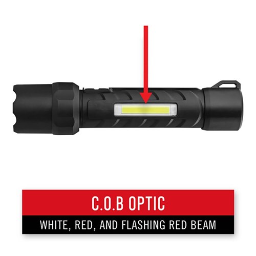 PS700R- POLYSTEEL 700R Pure Beam Focusing LED Torch - 790 Lumens Alkaline-Dual Power