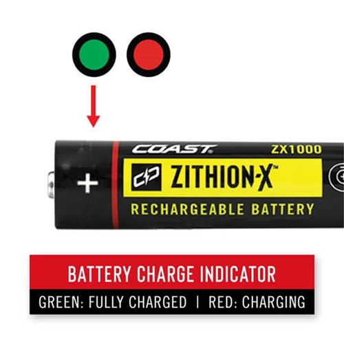 COAZX1000 - Rechargeable Zithion Battery ZX1000 to SuitCOAXP11R