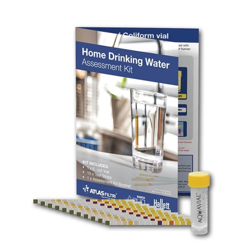 Home Water Assessment Kit - Includes 1 x E.coli Vial, 10 x Test Strips & 1 x Assessment Kit Booklet