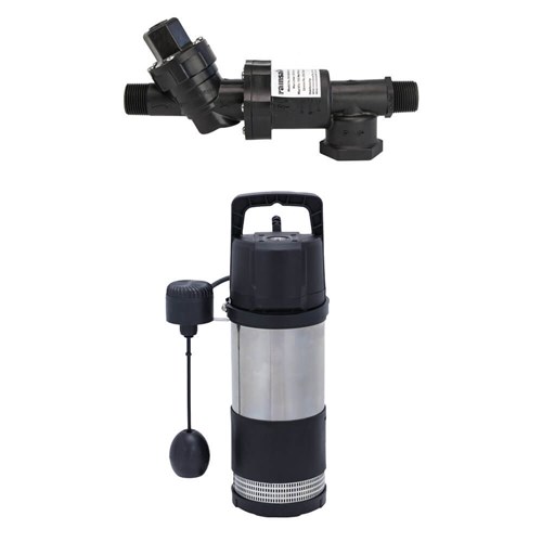 RS6-AUTOSUB - Rainsaver MK6 Pump Kit with Submersible Auto Sub Pump 100L/Min 46M 750W